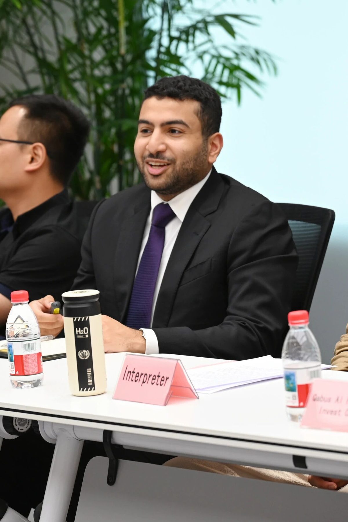 阿曼投资部代表 Qabus Al Humaidi