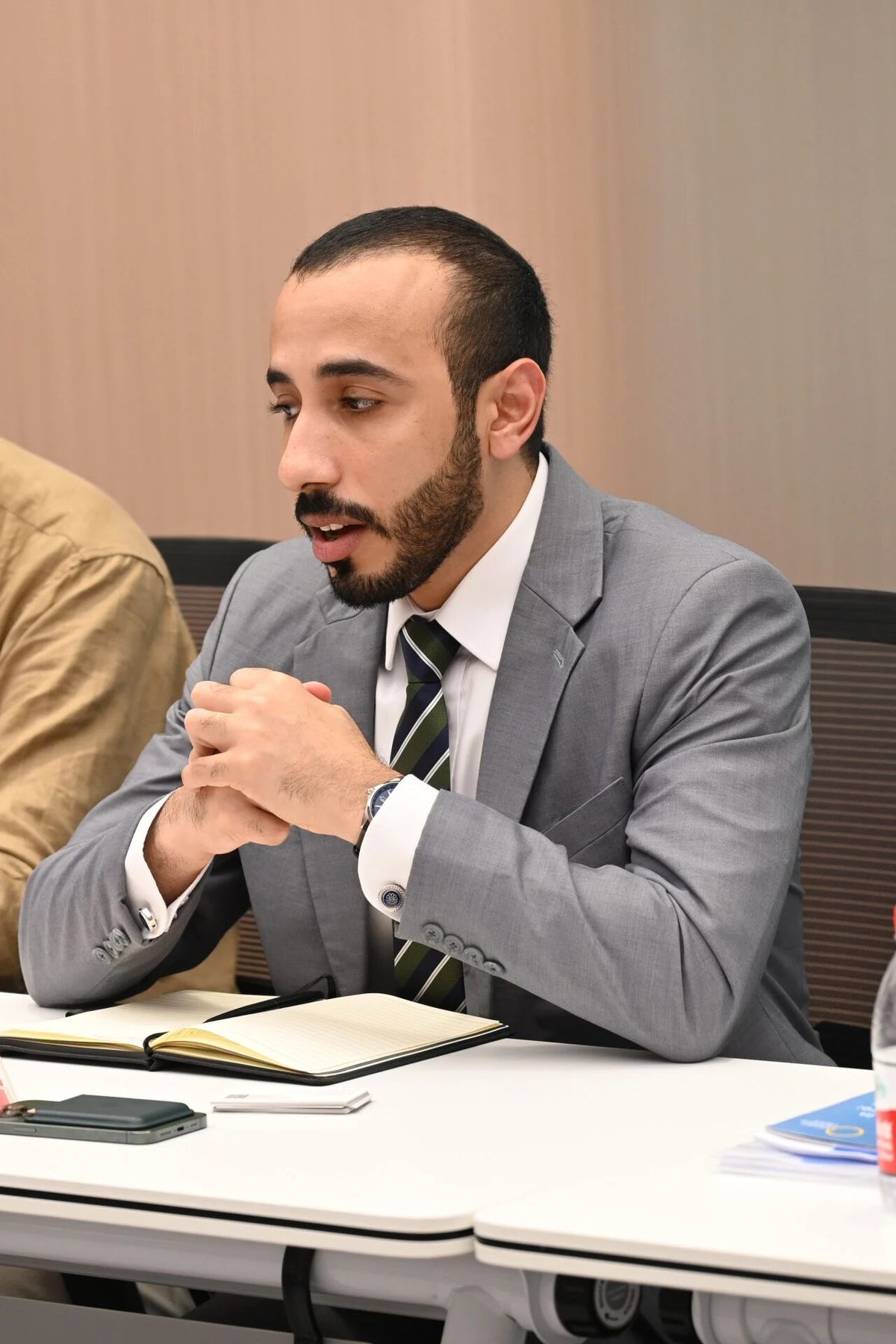 阿曼投资部代表 Ahmed Al Mamari
